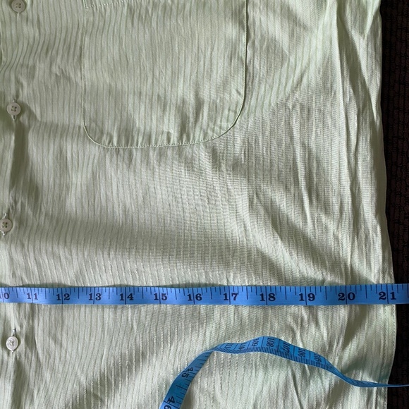 Strauss Long Sleeve Button Down Dress Shirt Size L - Picture 11 of 16